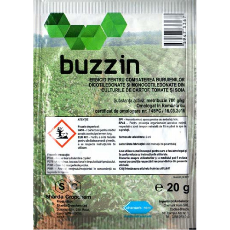 Erbicid Buzzin - 20gr