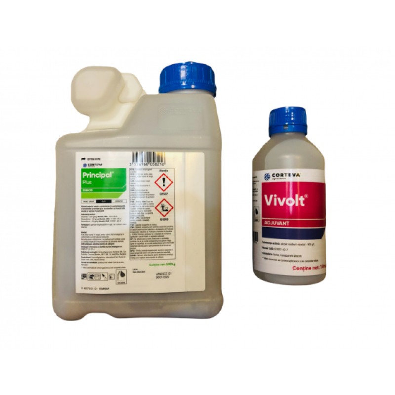 Erbicid porumb Principal Plus 2.2 kg + Adjuvant Vivolt 1.25 L 