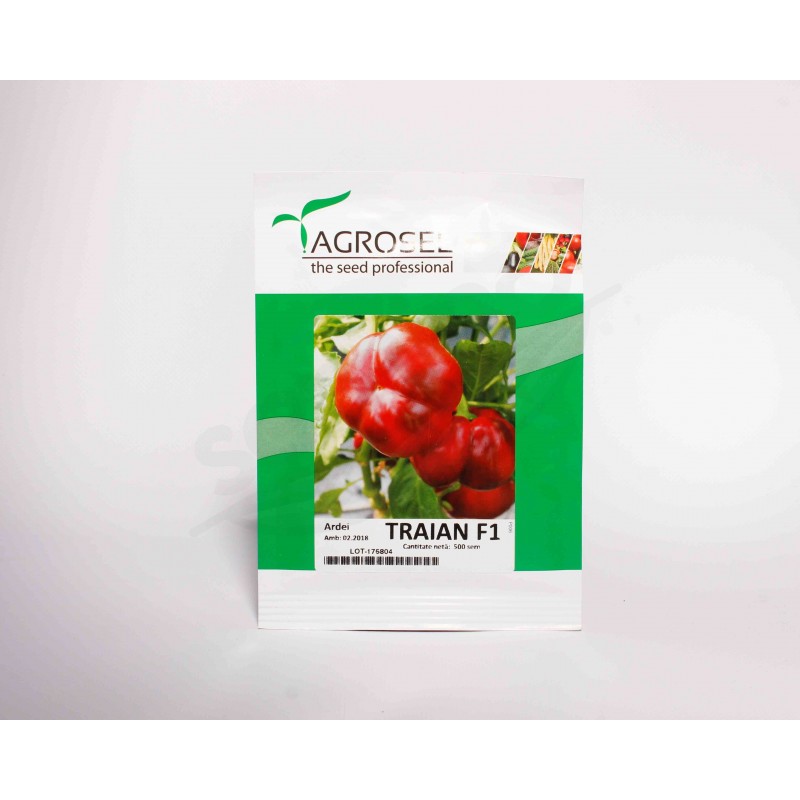 Ardei gogosar Traian F1 - 500 seminte
