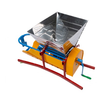 Zdrobitor manual si Desciorchinator - Micul Fermier - cuva inox - productie 300kg/h GF-1437