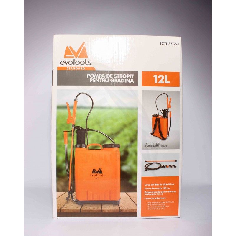 Pompa de stropit EvoTools - 12 litri