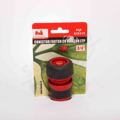 Conector Furtun cu Opritor ETP - 3/4''