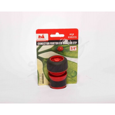 Conector Furtun cu Opritor ETP - 3/4''