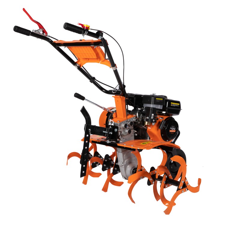 Motocultor DZ-123- 7 CP, 212CC + rarita ajustabila + roti metalice