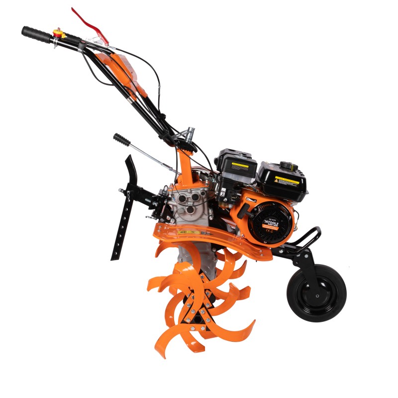 Motocultor DZ-123- 7 CP, 212CC + rarita ajustabila + roti metalice