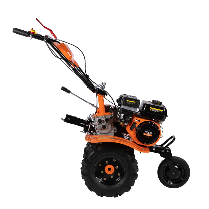 Motocultor DZ-123- 7 CP, 212CC + rarita ajustabila + roti metalice