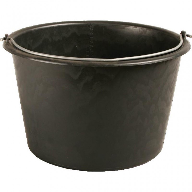 Galeata Plastic cu Maner de Metal - 20 L