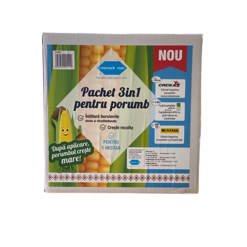 Pachet 3 in 1 - 10.000mp (1ha)