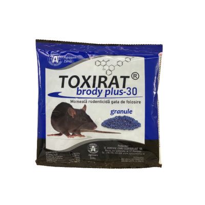 Toxirat brody plus 30 Granule albastre 150 gr