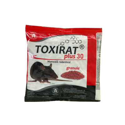 Toxirat plus 30 Granula rosie 150 gr
