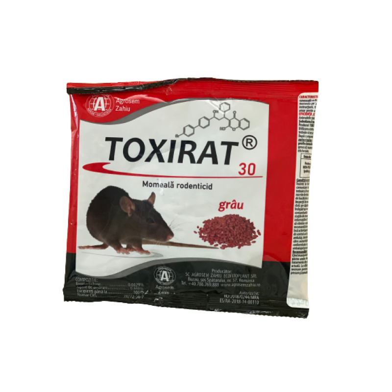 Toxirat 30 Grau Rosu 150 gr
